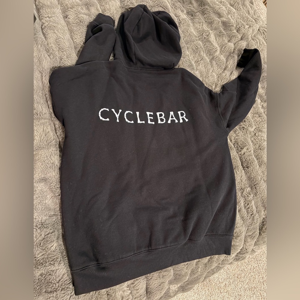 CycleBar Black Bones Hoodie